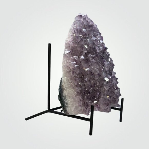 Large Raw Amethyst, Rough Geode Slab, Purple Crystal Cluster, From Brazil (BD) - Picture 4 of 15